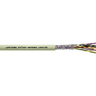 Lapp 38402/500 dátový kábel UNITRONIC LIHCH (TP) 2 x 2 x 0.25 mm² kremencová sivá (RAL 7032) 500 m