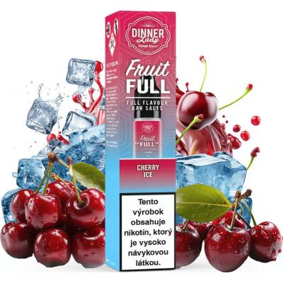 Dinner Lady Bar Salts Cherry Ice 10 ml 20 mg