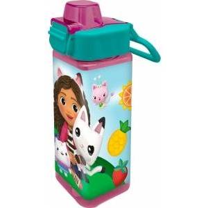 Kids Euroswan Gabbys Dollhouse square bottle 500ml