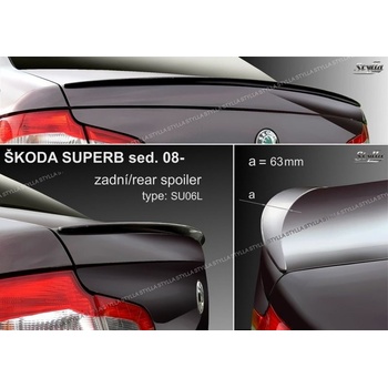 Stylla Spojler - Škoda SUPERB II. liftback 2008-2013