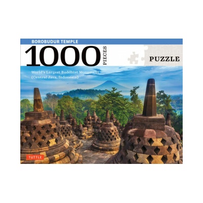 Jigsaw Borobudur Temple Indonesia Tuttle PublishingHra 1000 dielov