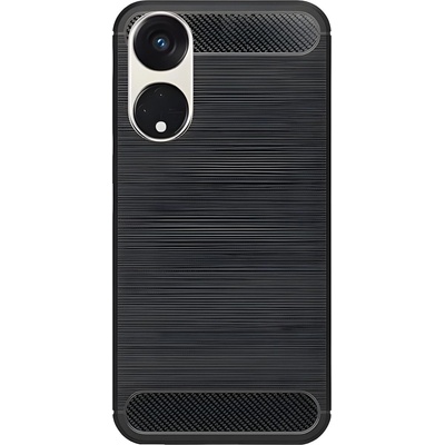 OPPO Carbon Shield TPU калъф за Oppo Reno 8 5G - Черен KP29572