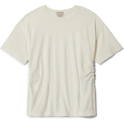 Brixton Дамска тениска Brixton Women's Carefree Organic Garment Dyed Cinch Tee T-shirt - Off White (916-5601-0213)