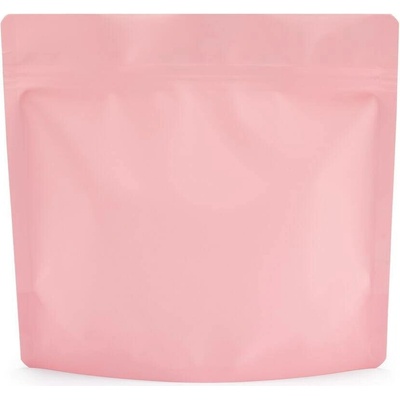 Doypack ZIP | růžový supermat | recyklovatelný obsah 750ml (200 x 190 + 80 mm)