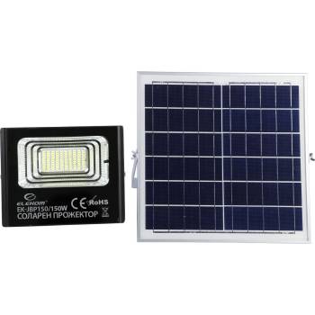 Image 1 of Elekom Led соларна лампа ek-jbp150, 6000К, 150w, Водоустойчива (ek-jbp150)