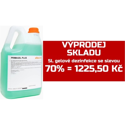 Primagel Plus gelová dezinfekce na ruce 5 L