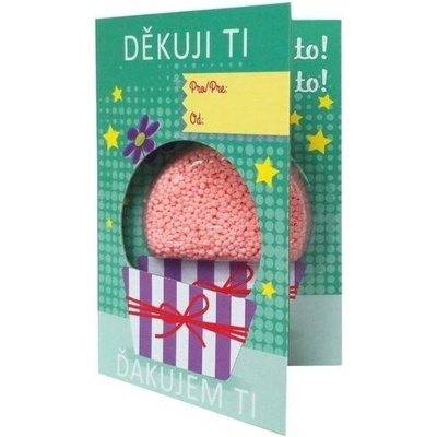 PlayFoam Přáníčko s modelínou Dortík - Děkuji ti