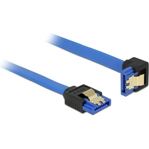 Delock SATA 3 F/F кабел за данни 0.2m син прав/90 85089 (DL85089)