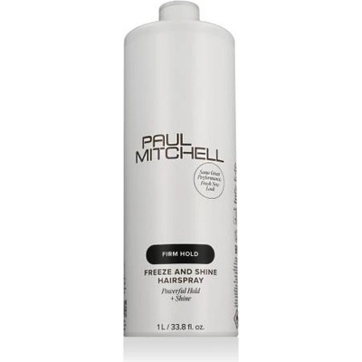 Paul Mitchell Firm Hold Freeze and Shine Hairspray лак за коса силна фиксация 1000 ml унисекс