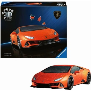 Ravensburger Iconics: Lamborghini Huracán Evo оранжево