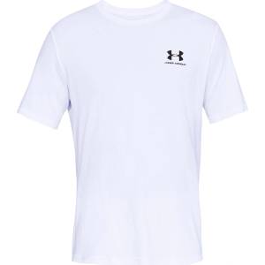 Under Armour Мъжка тениска Under Armour Logo T-Shirt Mens - White/Black