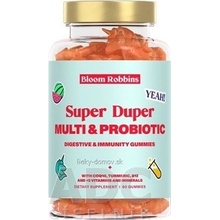 Bloom Robbins MULTI & PROBIOTIC žuvacie pastilky gumíky jednorožci 1 x 60 ks