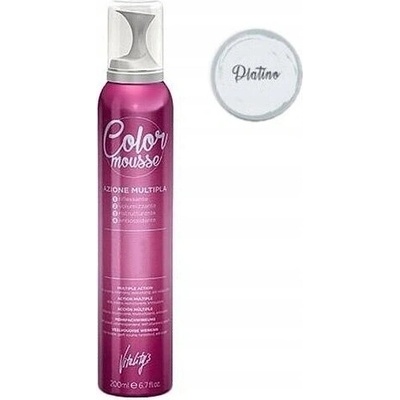 VITALITYS Color Mousse PLATINO barevné pěnové tužidlo 200 ml platin blond
