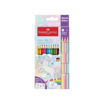 Faber-Castell Цветни моливи Sparkle Unicorn 10+3 броя