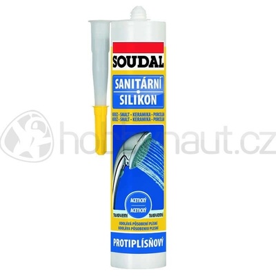 Soudal sanitární silikon 310 g transparentní