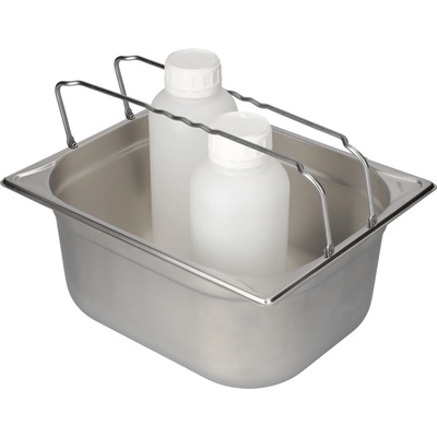 Nerezová vaňa na malé nádoby typ GN-B 1/2-150, s držadlom, objem 8,9 l