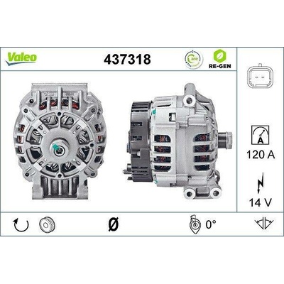 Generátor VALEO 437318