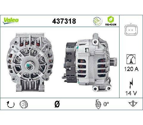 Generátor VALEO 437318