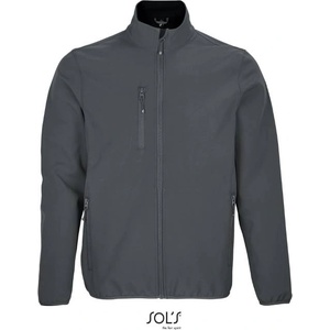 SOL'S falcon / Мъжко трислойно софтшел яке - тъмносиво 4xl (25382723814)