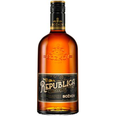 Božkov Republica Exclusive 38% 0,7 l (čistá fľaša)