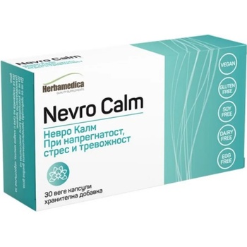 Herbamedica Nevro calm, 30 веге капсули, Herbamedica