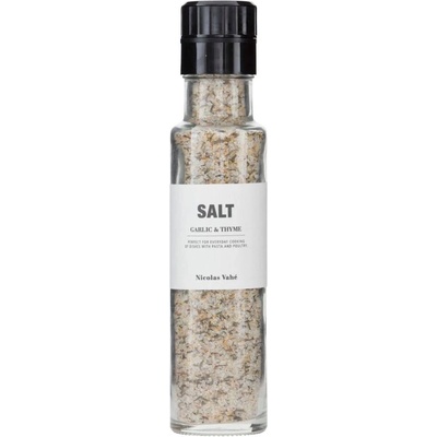 Nicolas Vahé Soľ Garlic & Thyme mlynček 300g