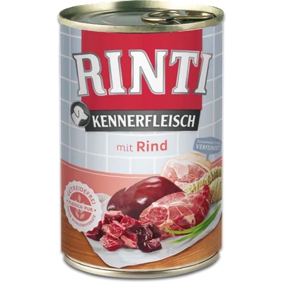 RINTI Kennerfleisch Adult - Консервирана храна за израснали кучета с говеждо 400 гр