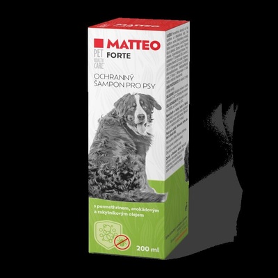 Farmacia Care Šampon MATTEO antiparazitní pro psy 200 ml PHC
