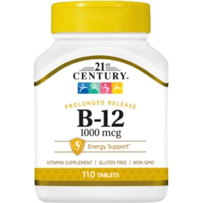 21st Century Vitamin B-12 1000 mcg Prolonged Release [110 Таблетки]