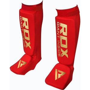 RDX Протектори за подбедрица и стъпало RDX Hosiery Shin Instep Foam red