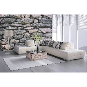 DIMEX ART Самозалепваща се флизелинова фототапета детайли от камък стена 375 x 250 см