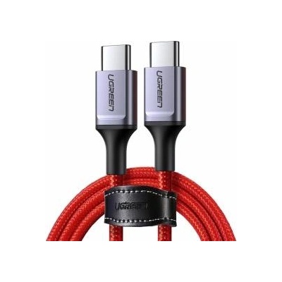 Ugreen US294 USB-C - USB-C 3A 480 Mbit/s Kabel 1 m - rot