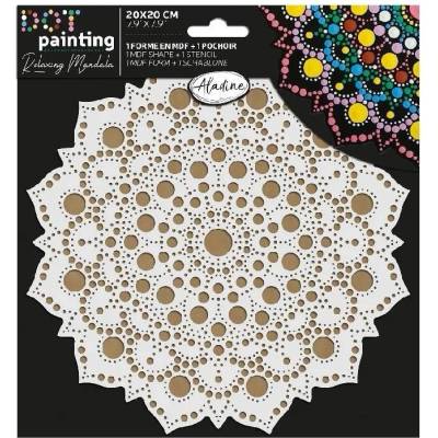 Aladine Sada na tečkování 20 cm Mandala 3 – Zboží Mobilmania