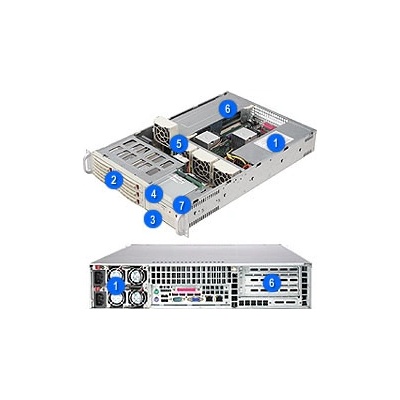 Supermicro CSE-822T-R500RCB