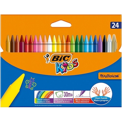 BIC Plastové voskovky 24ks – Zboží Dáma