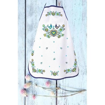 Forbyt zástěra FOLKLOR modrá