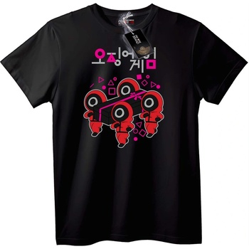 NOONEBRAND Тениска Червени Миньони - 2XL, Black