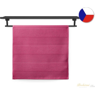 Veba Ručník WATER 400 Pruhy sytá růžová 50 x 90 cm