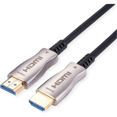 Valueline Кабел VALUE HDMI 2.0 HDMI - HDMI Optical, AOC, 4K60Hz, M/M, 20 м, черен 14.99. 3480-1 (14.99.3480-1)