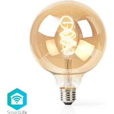 Nedis Smart žiarovka LED E27 5.5W biela teplá WIFILT10GDG125 WiFi Tuya
