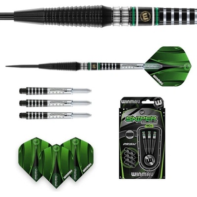 Winmau Sniper Black Steel Tip 23 g