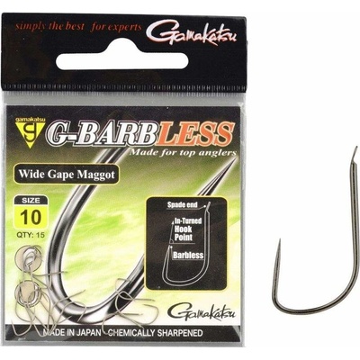 GAMAKATSU G-BARBLESS vel.14 10ks