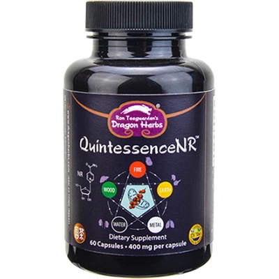 Dragon Herbs Никотинамид рибозид хлорид + Шизандра 60 капсули | Dragon Herbs (001108 (110) DH)