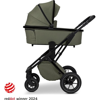 Moon Dvojkombinácia PIÚ Black chrome MOSS GREEN 2025