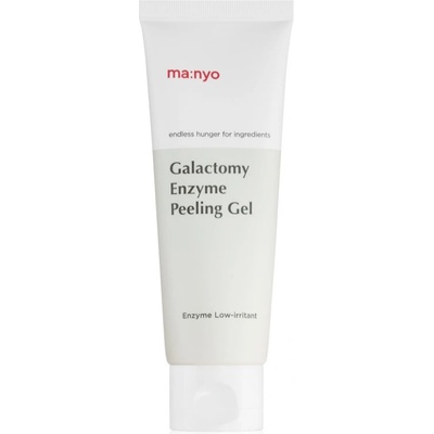 ma:nyo Galactomy Enzyme Peeling Gel хидратиращ почистващ пилинг за чувствителна кожа на лицето 75ml