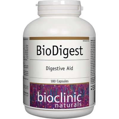 Natural Factors Bioclinic Naturals BioDigest, 180 капсули, Natural Factors