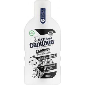 Pasta Del Capitano Charcoal Mouthwash Води за уста 400ml