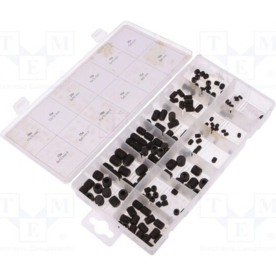 YATO YT-06777 Sada šroubů; Hlava: bez hlavy; imbus; 160ks. – Hledejceny.cz