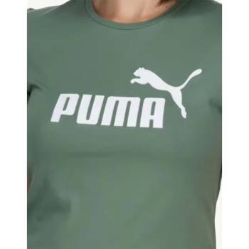 PUMA Essential Logo Tee Green