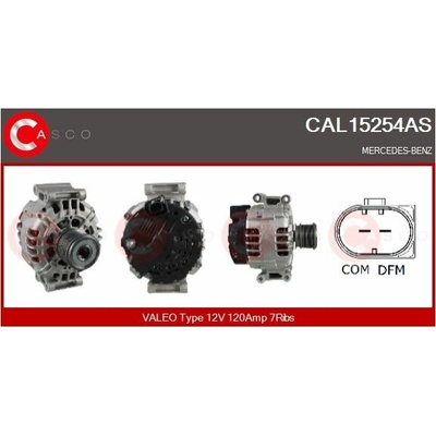 ALTERNATOR 12V 120A CAL15254AS